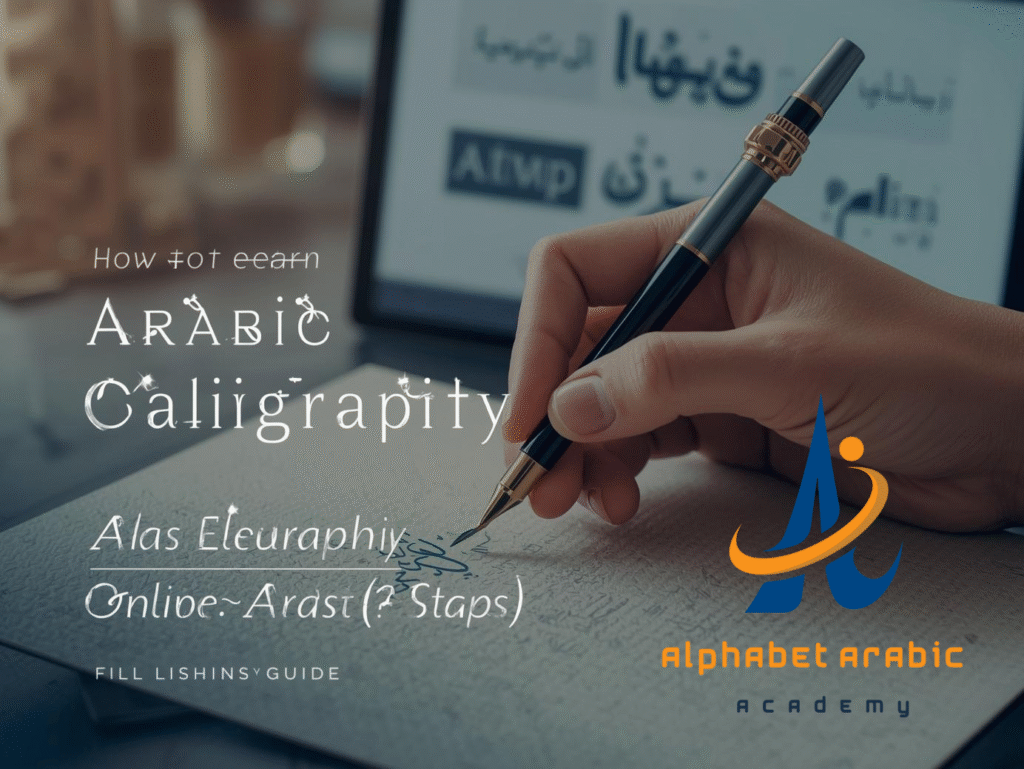 How to Learn Arabic Calligraphy Online: Easy Steps