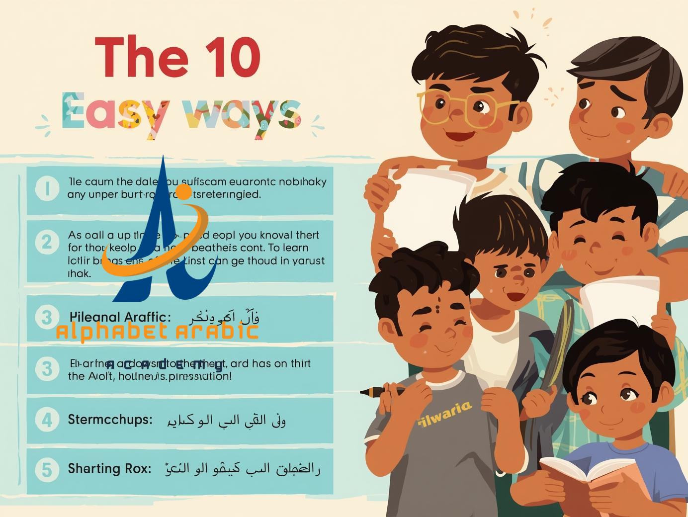 Learn Quranic Arabic for kids The 10 Easy Ways - Learn Arabic online Learn Quranic Arabic for kids The 10 Easy Ways