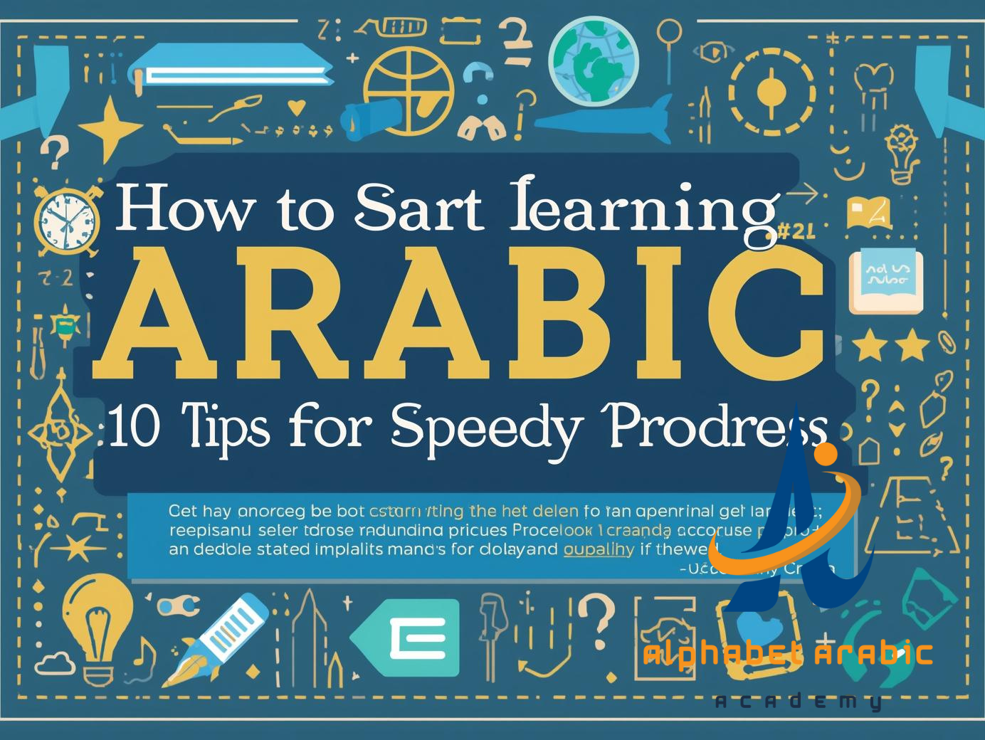How to Start Learning Arabic - Learn Arabic online How to Start Learning Arabic