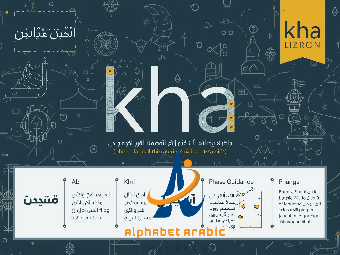 kha Arabic Letter