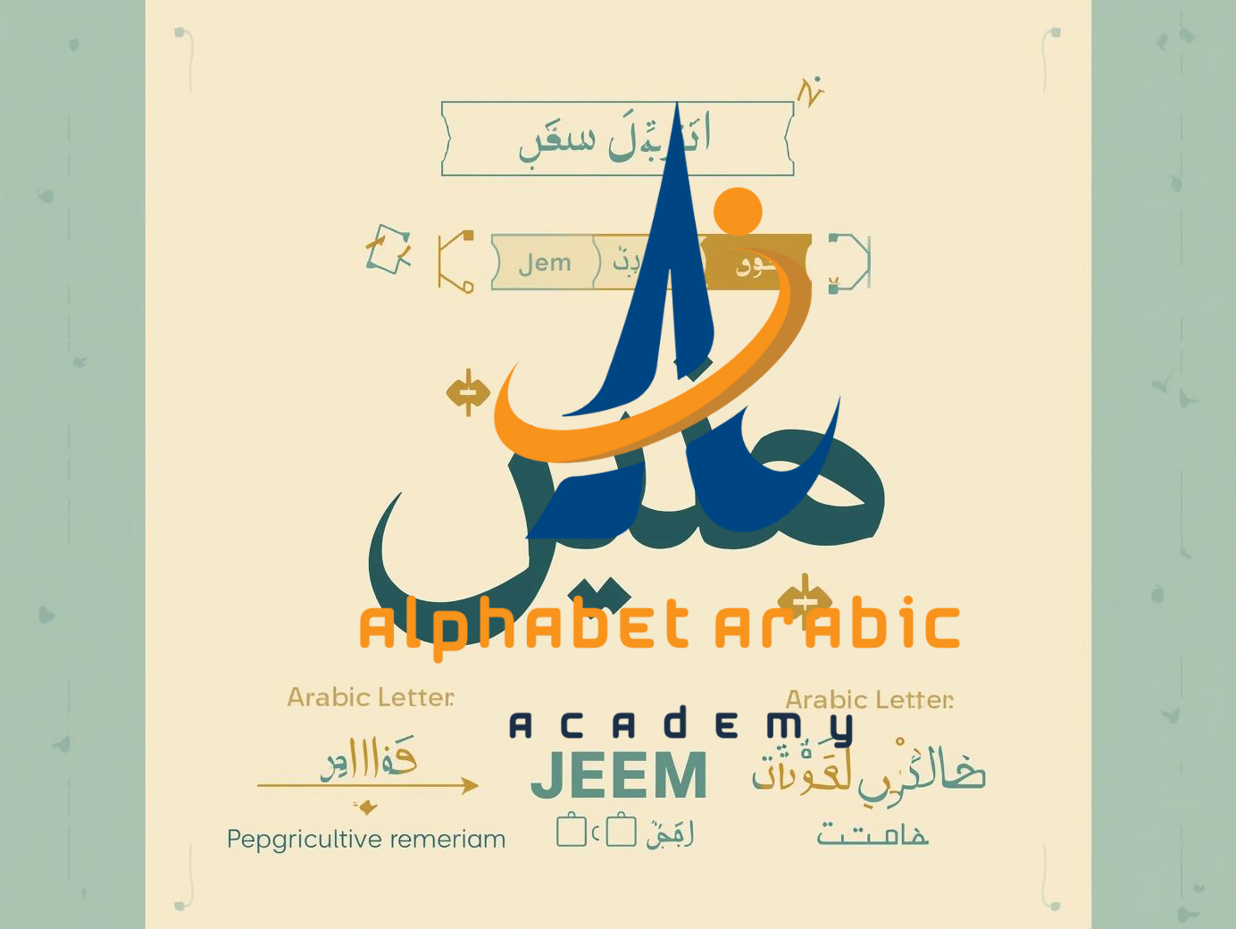 jeem arabic Letter