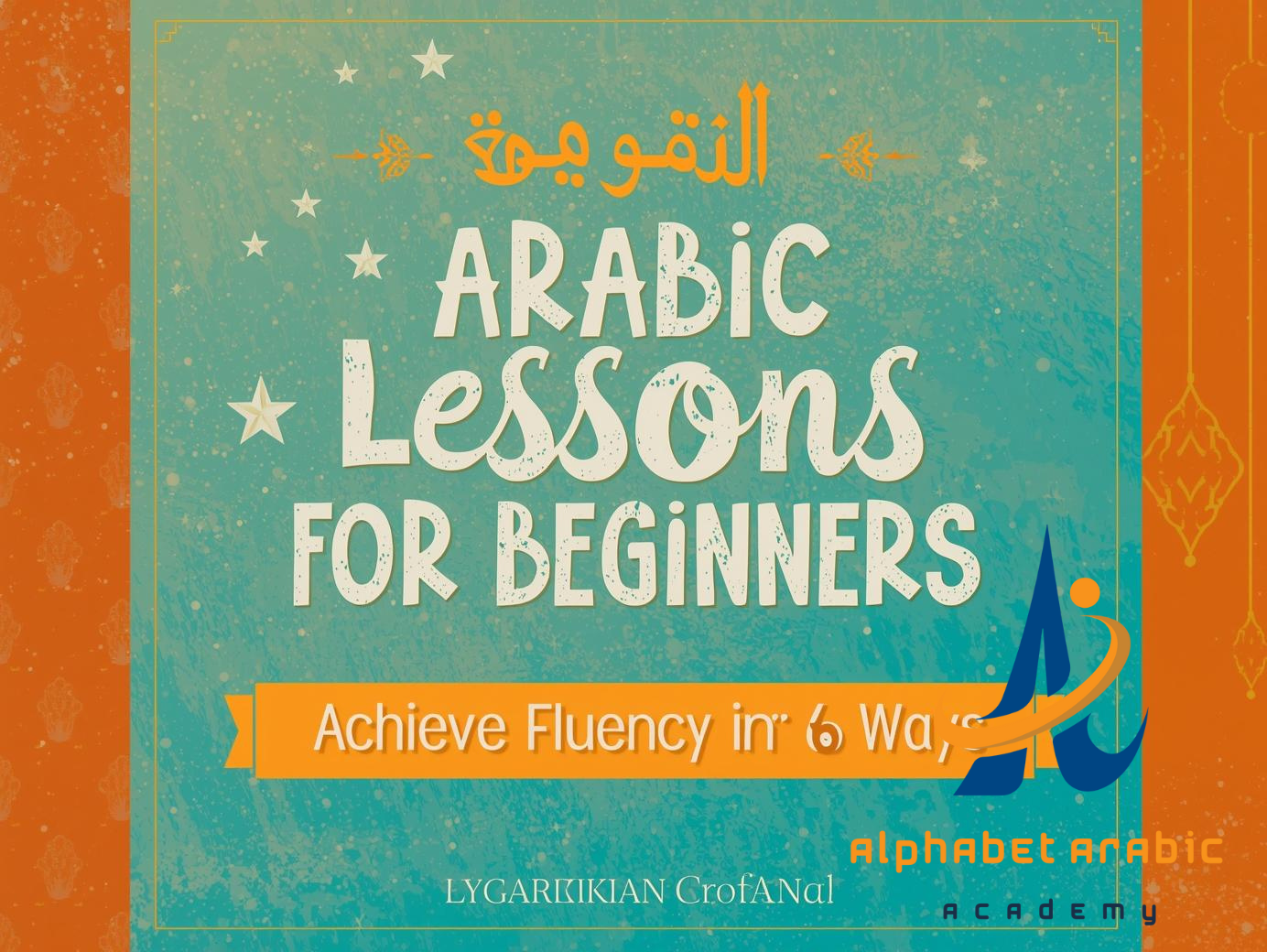 Arabic Lessons for Beginners