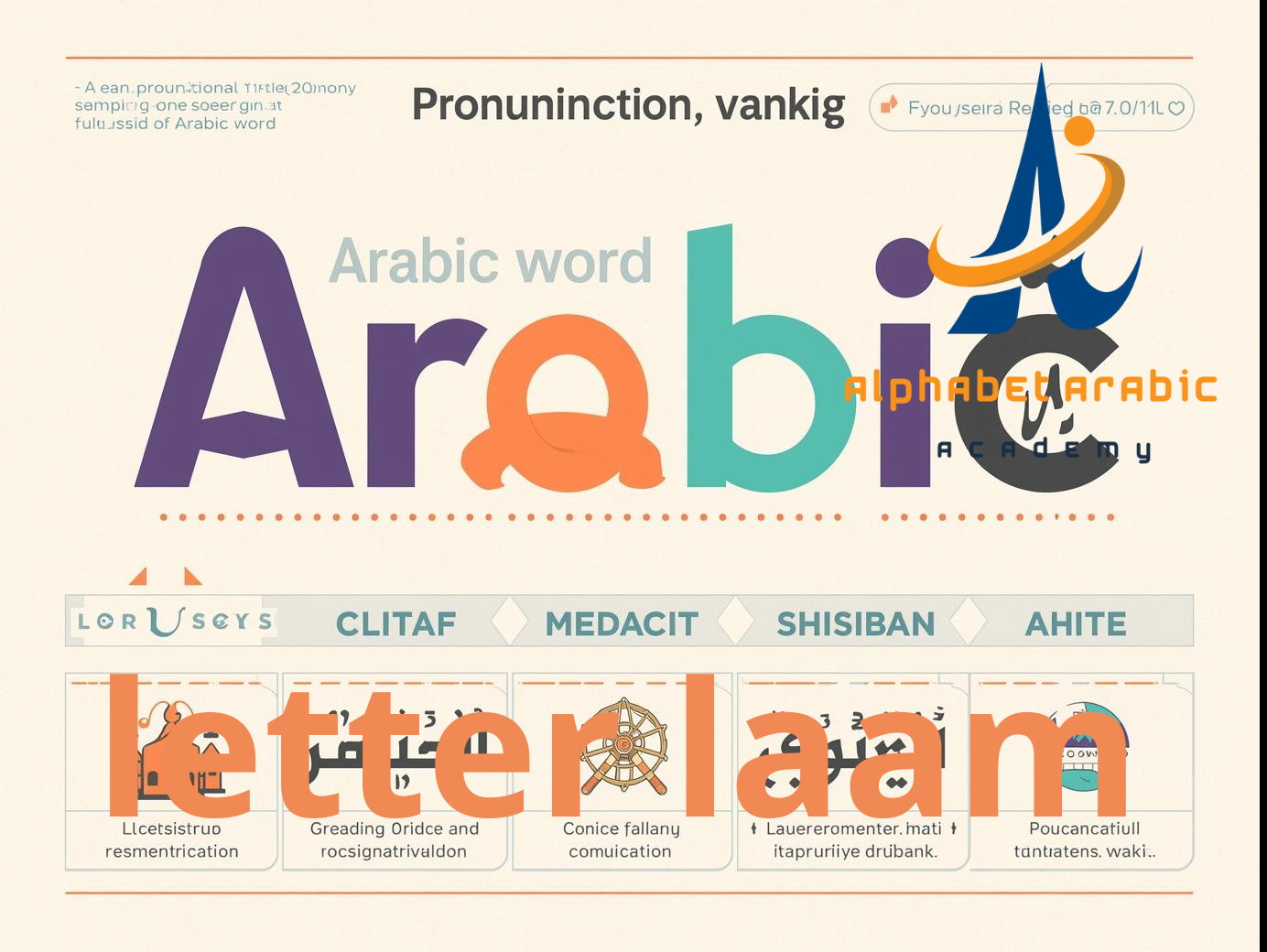 How to Pronounce the lam arabic with Word Samples(start now)