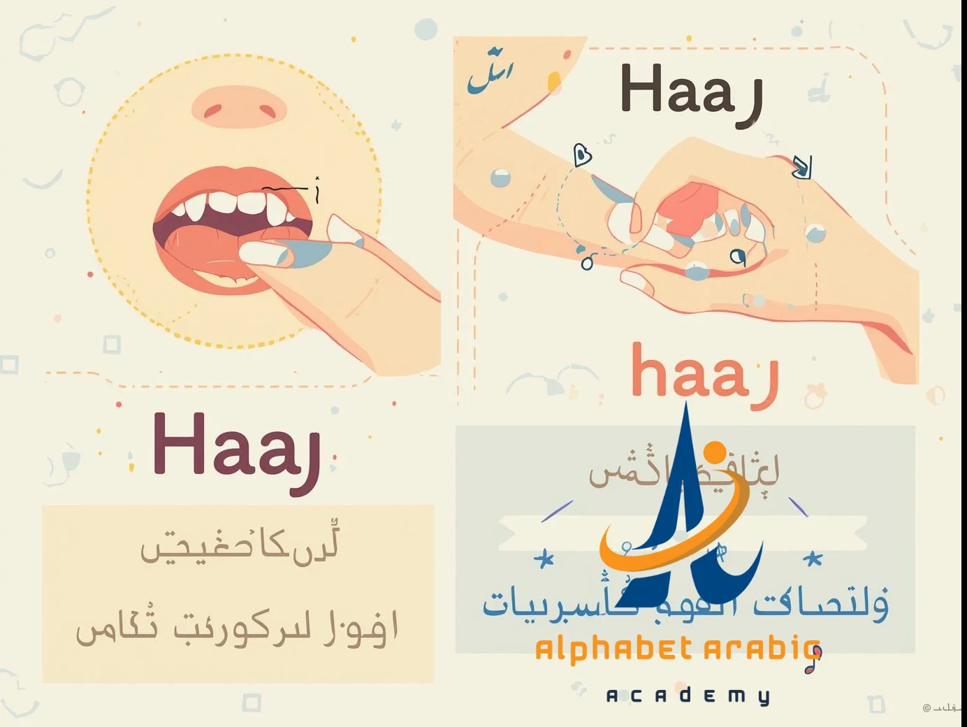 How to Pronounce the haa arabic letter | join now