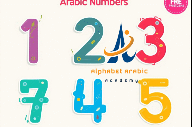12345 arabic learn Numbers 1 to 5 in arabic the best now