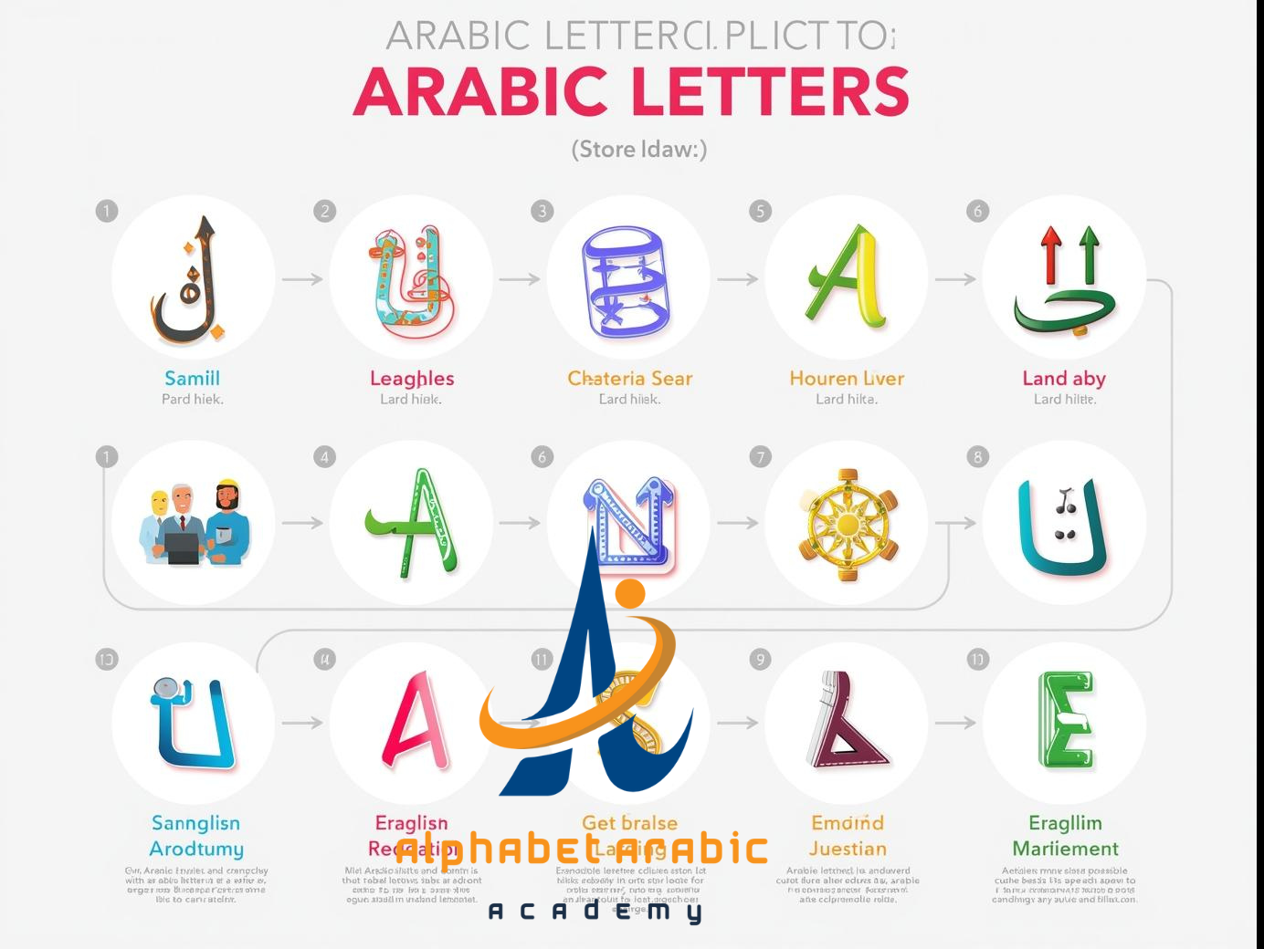 1 to 100 arabic: learn 1 to 10 arabic letters to English