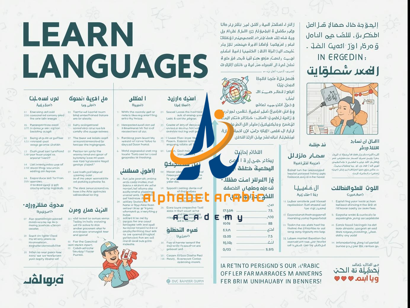 I Need to Learn Arabic: the Fast simple Methods