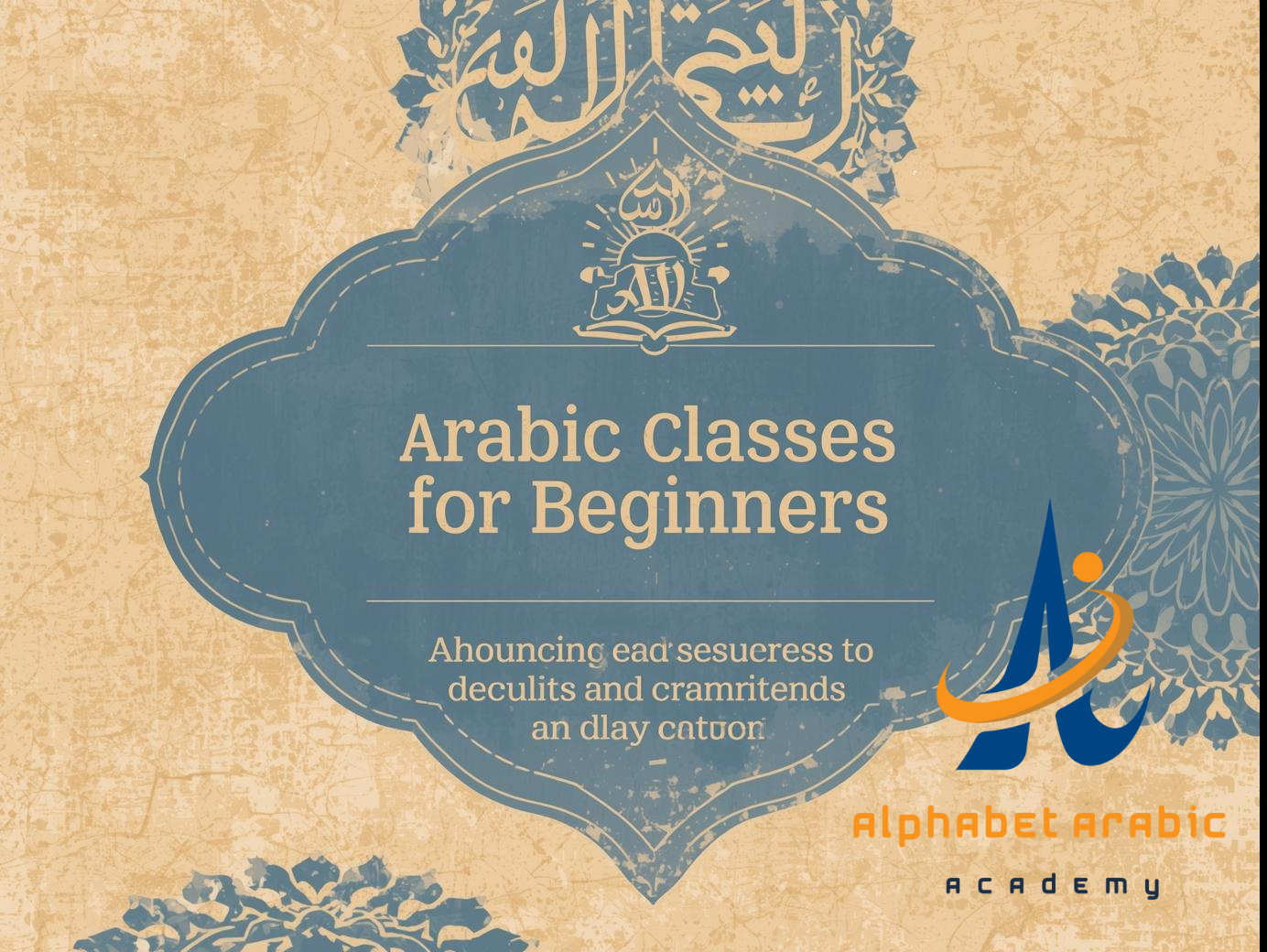 Arabic Classes for Beginners