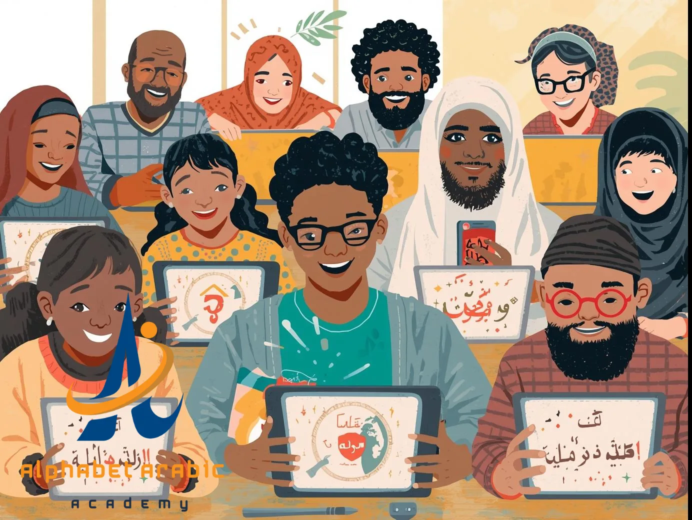i want to learn arabic language from the zero to advance now