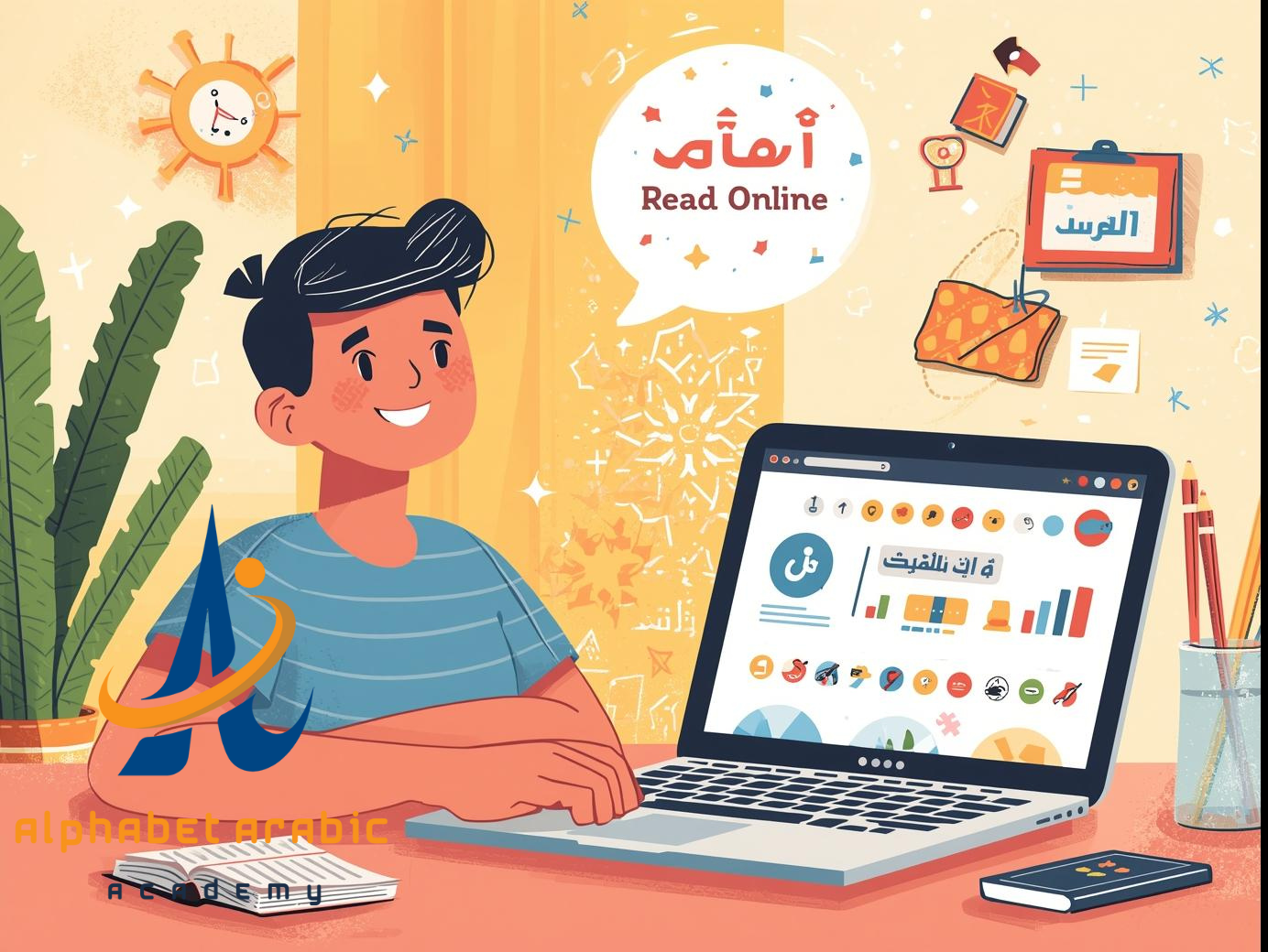 learn to read arabic online