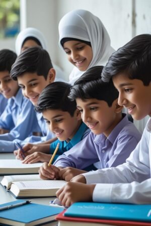 Young Muslim Course boys