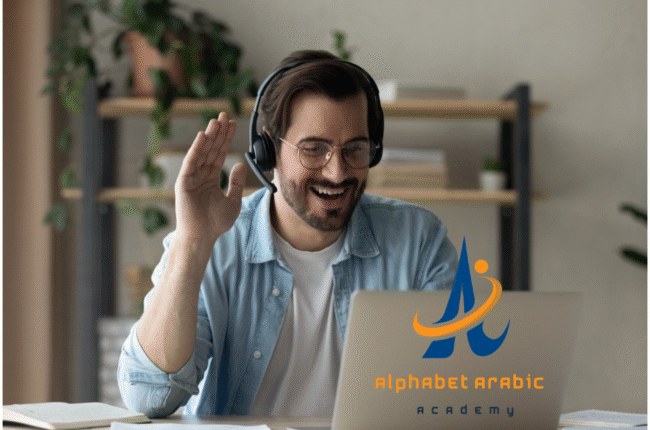 I improved with arabic language teacher online