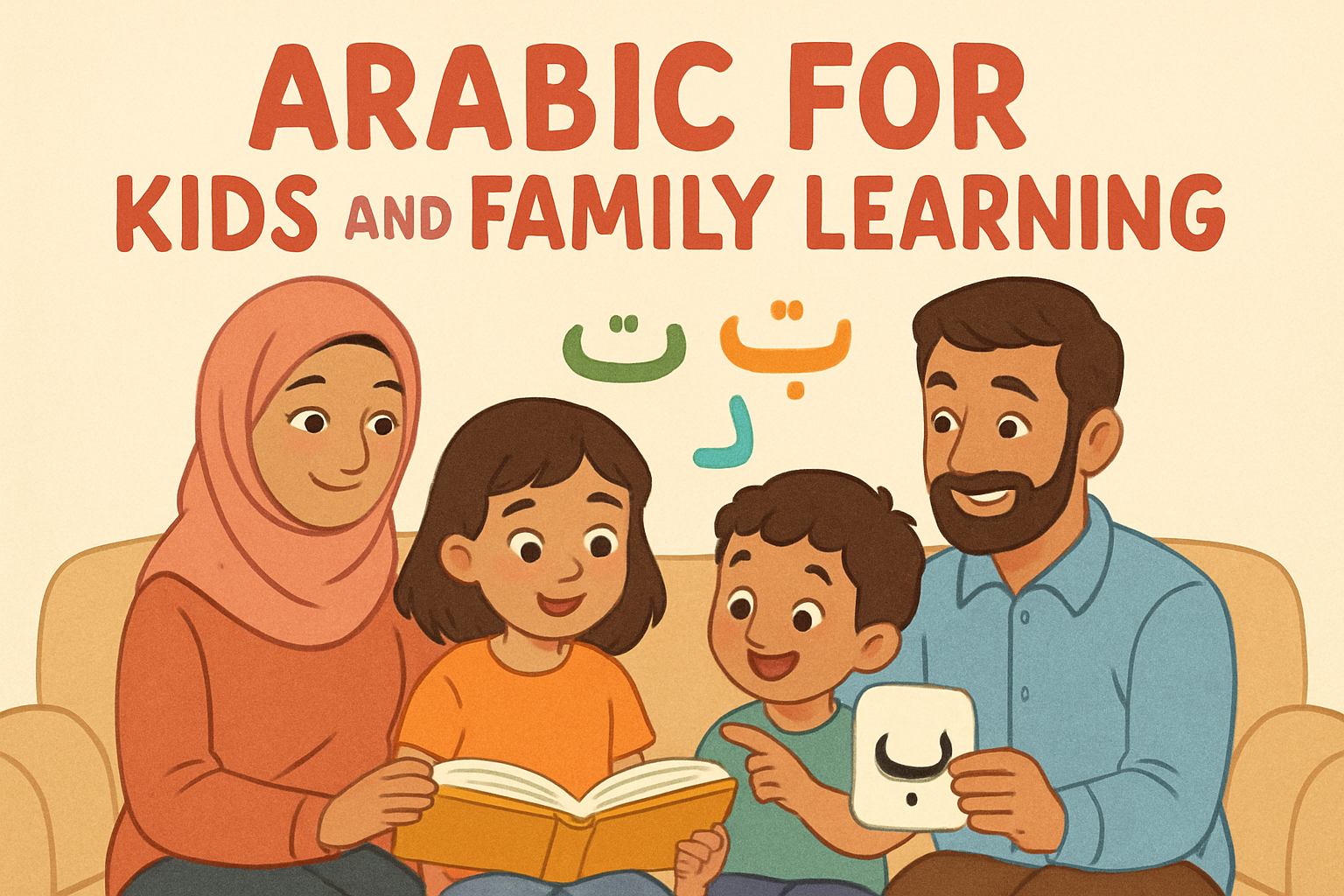 Arabic for kids and family learning