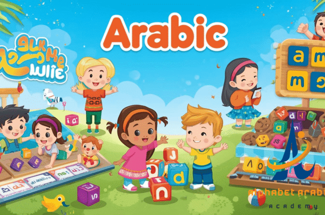 arabic for kids with games and fun
