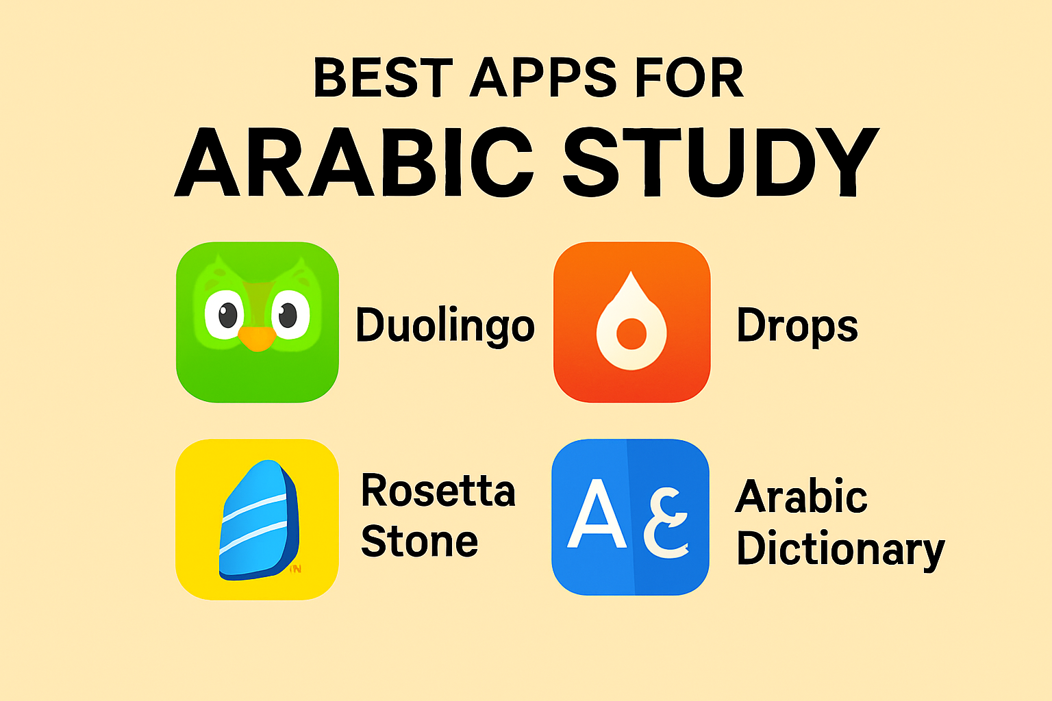 Best Apps for Arabic Study
