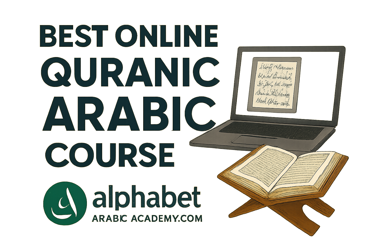 Best Online Quranic Arabic Course add logo of alphabet arabi - Learn Arabic online Best Online Quranic Arabic Course