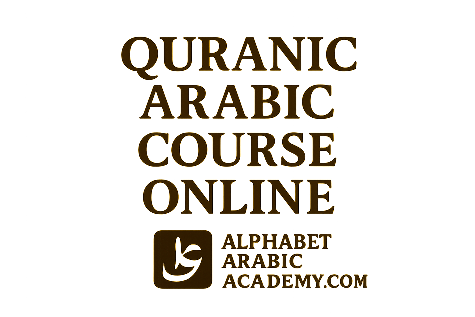 Quranic Arabic Course Online
