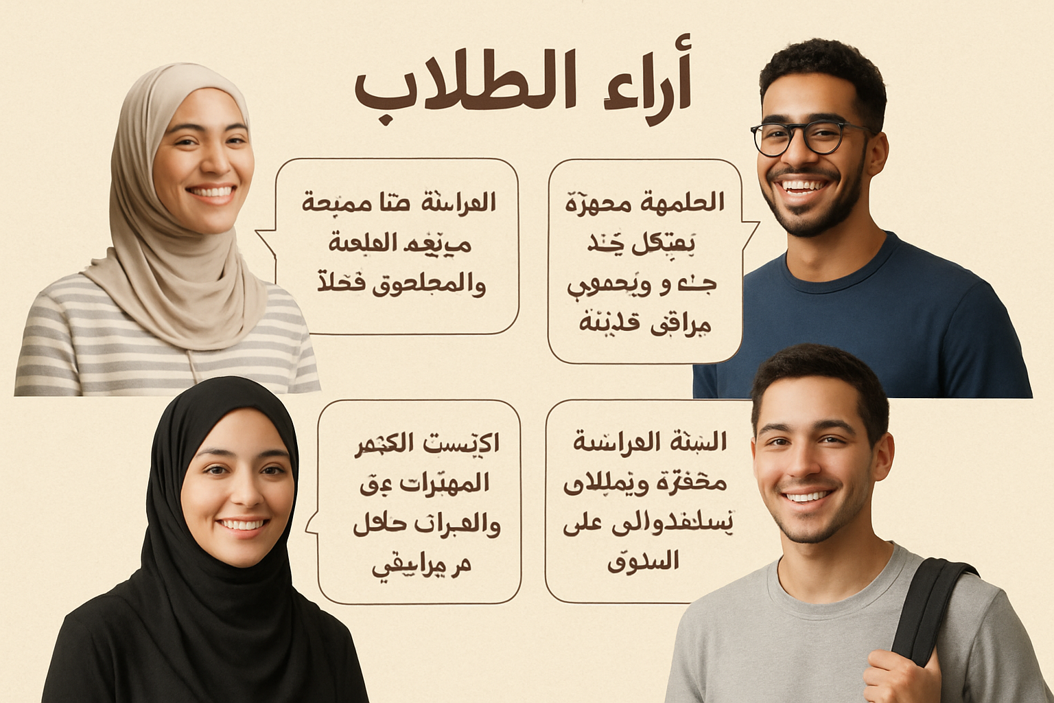 Find out the opinions of arabic student | testimonials