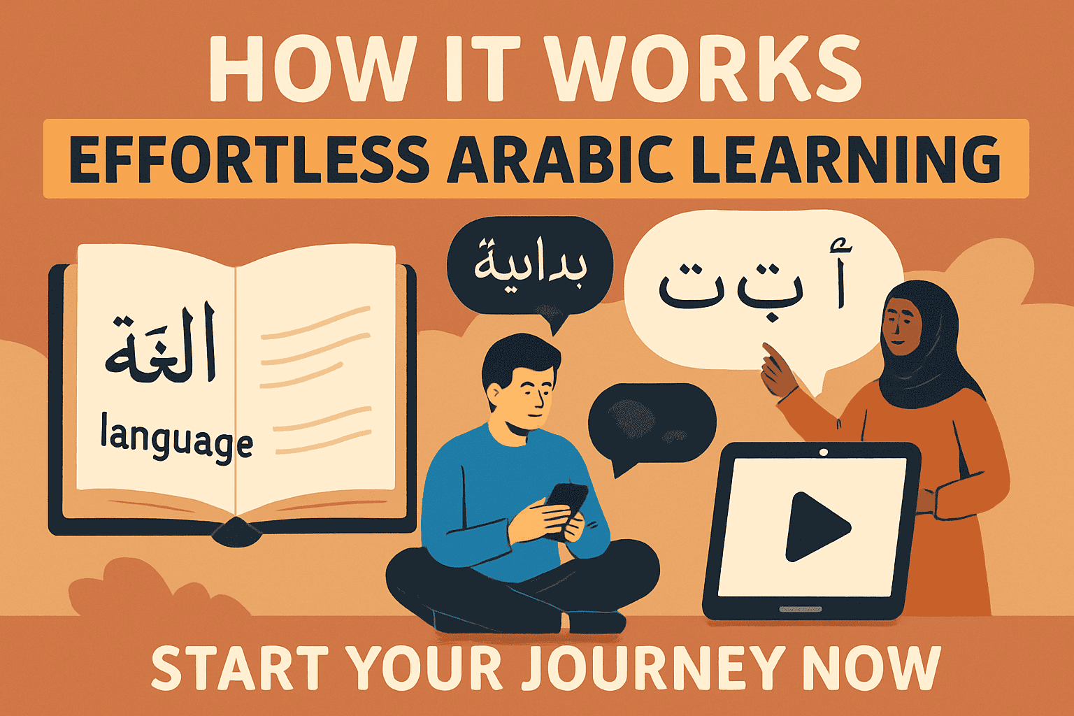 How It Works: Effortless Arabic Learning: Start Your Journey