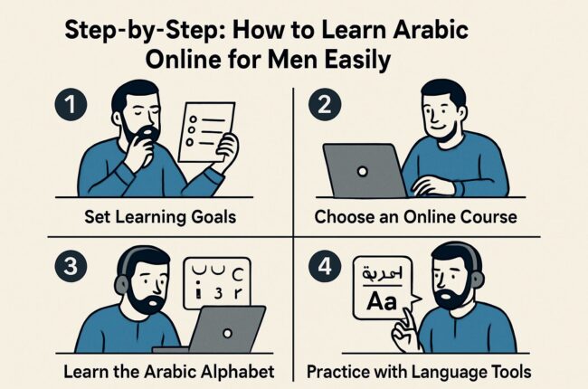 Learn Arabic Online for Men