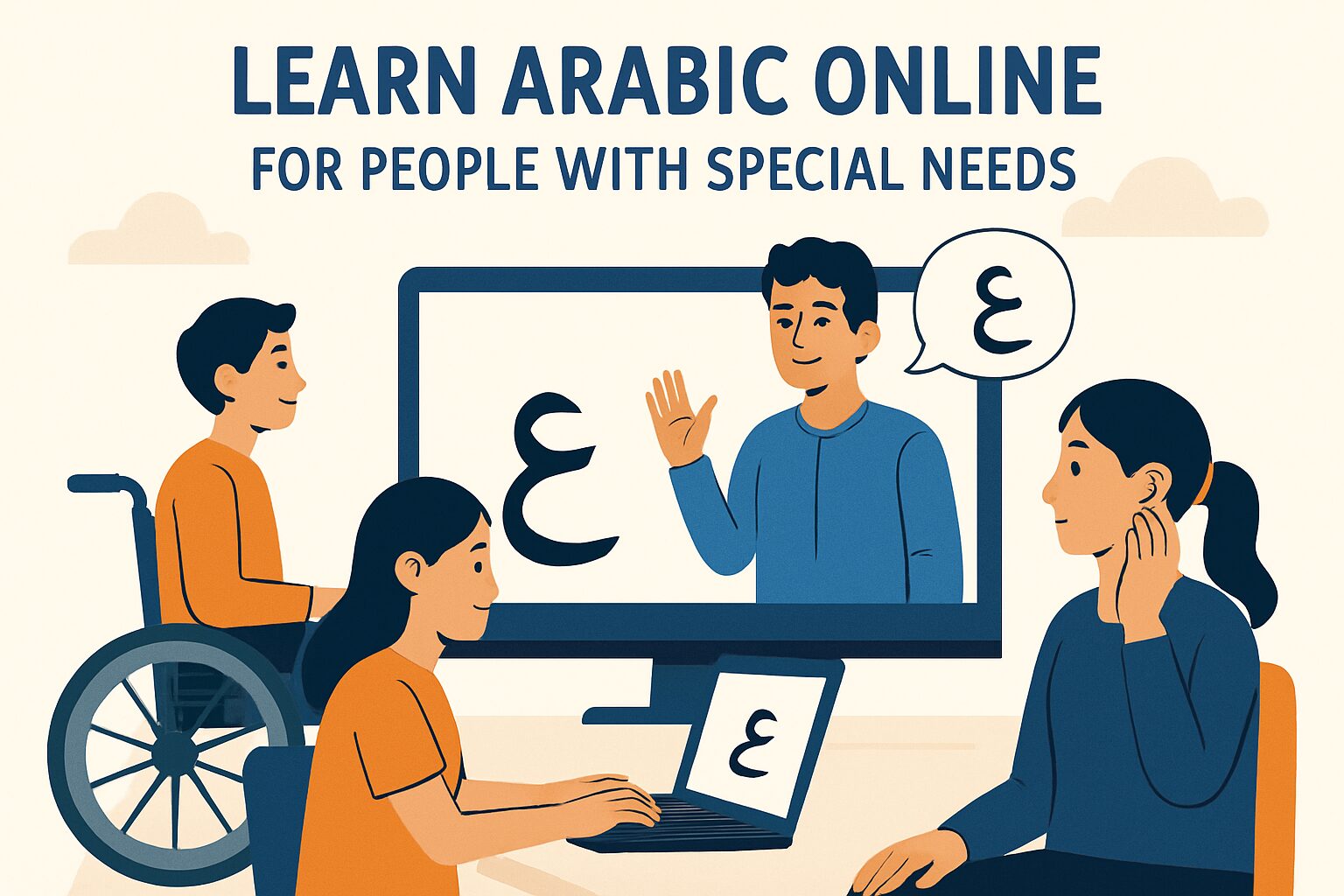 image_title Learn Arabic Online for People with Special Needs