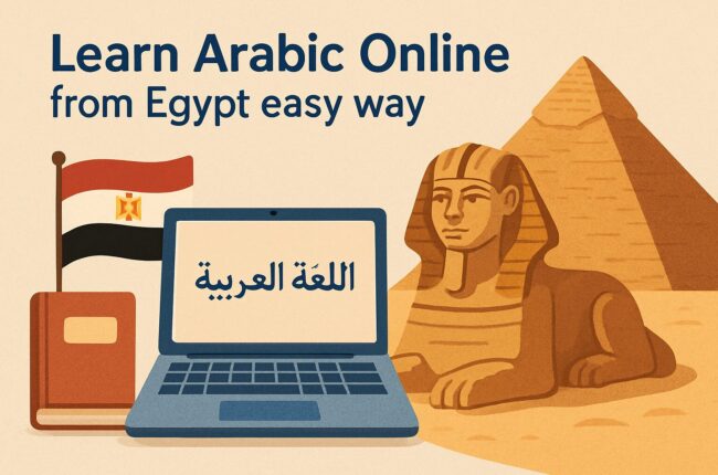 learn arabic online from egypt