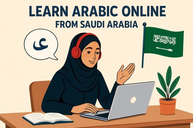 learn arabic online from saudi Arabia