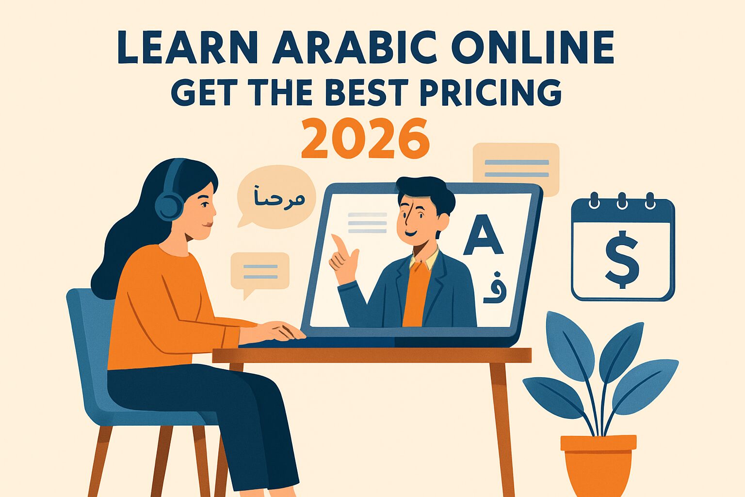 Learn arabic online pricing 2026 get the best