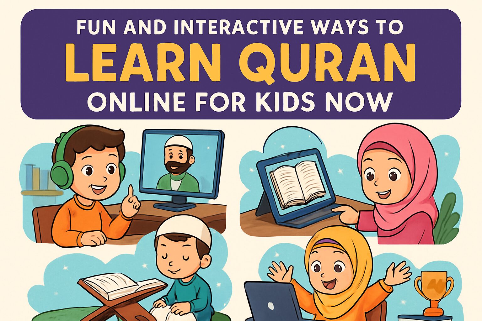 learn Quran online for kids
