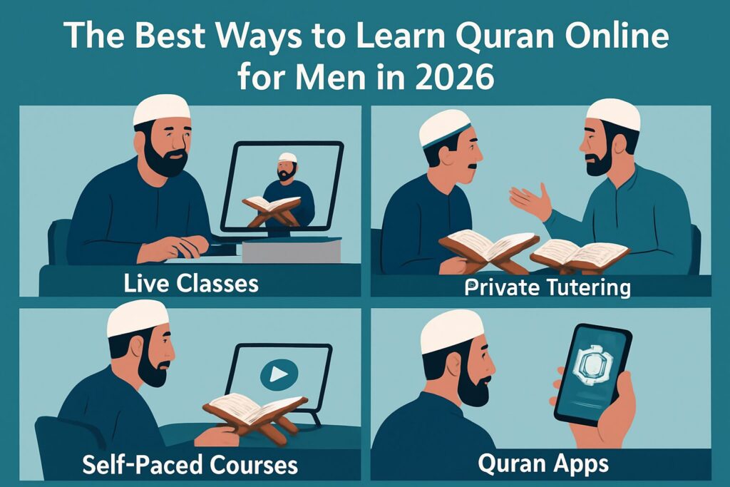 learn Quran online for men