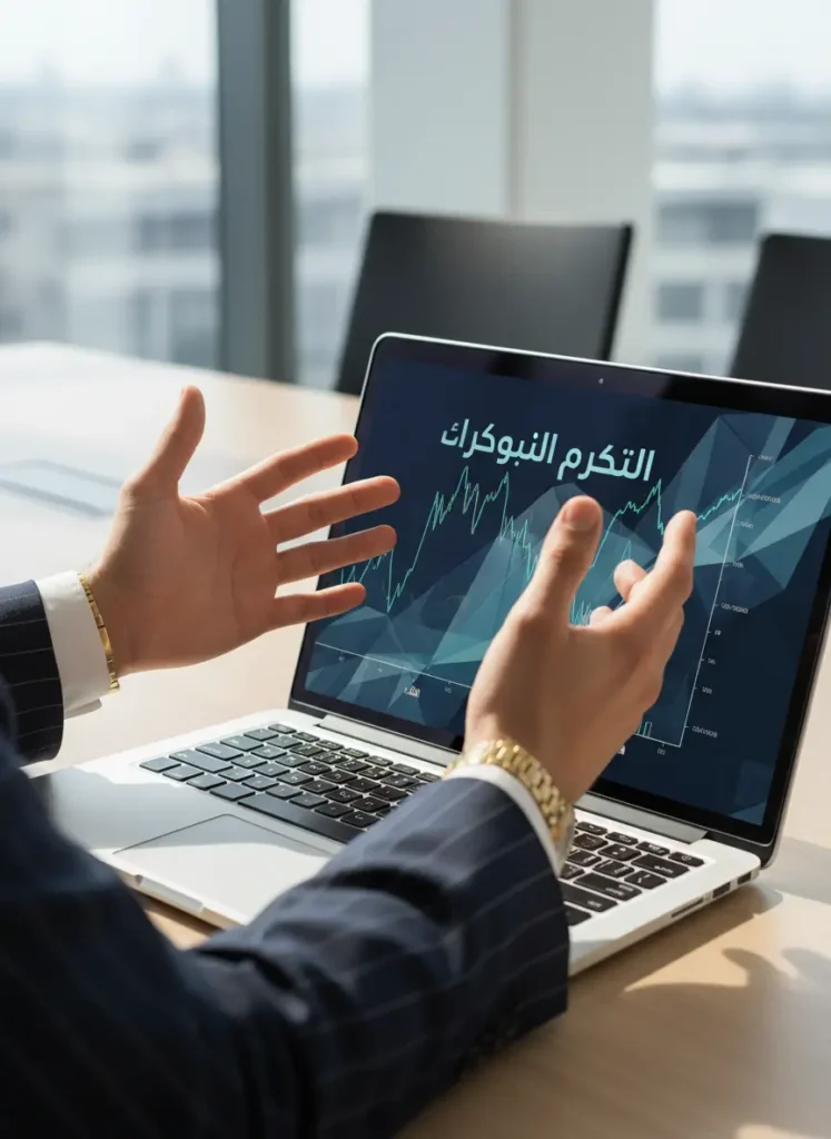 image_title A professional taking a Business Arabic for Specific Purposes to enhance corporate communication skills.