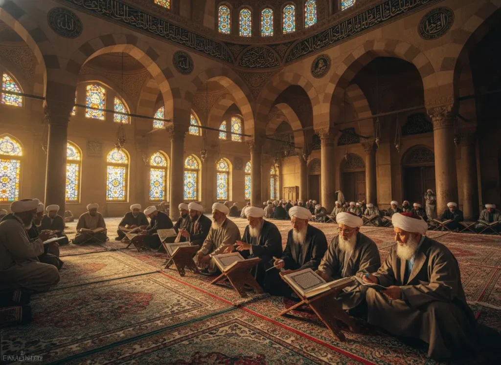 Al-Azhar Grand Mosque in Cairo, symbolizing authentic Egyptian Quran Courses scholarship and traditional Islamic education.