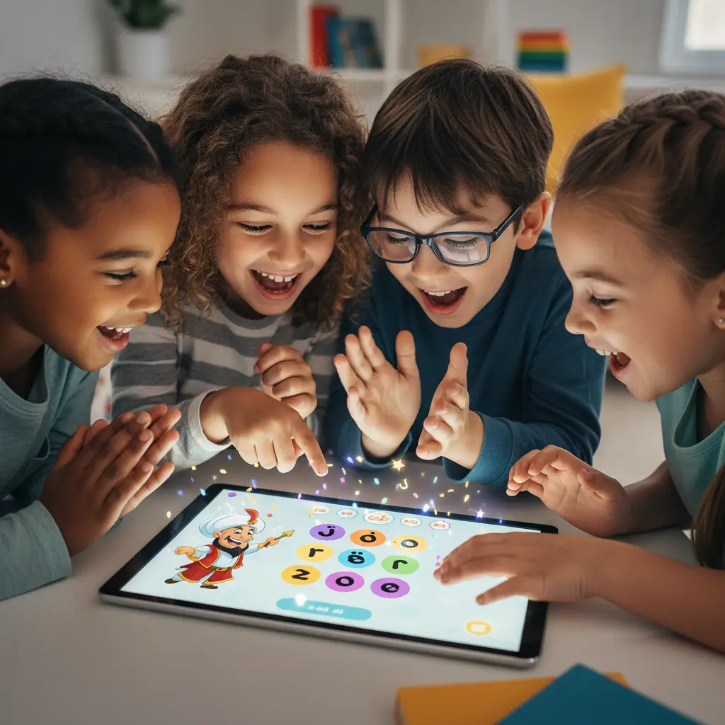 Engaging online Arabic learning games and activities designed for children to master the Arabic alphabet