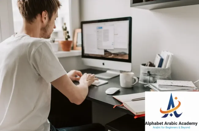 man learn arabic on zoom one on one arabic lessons with native egyptian teacher