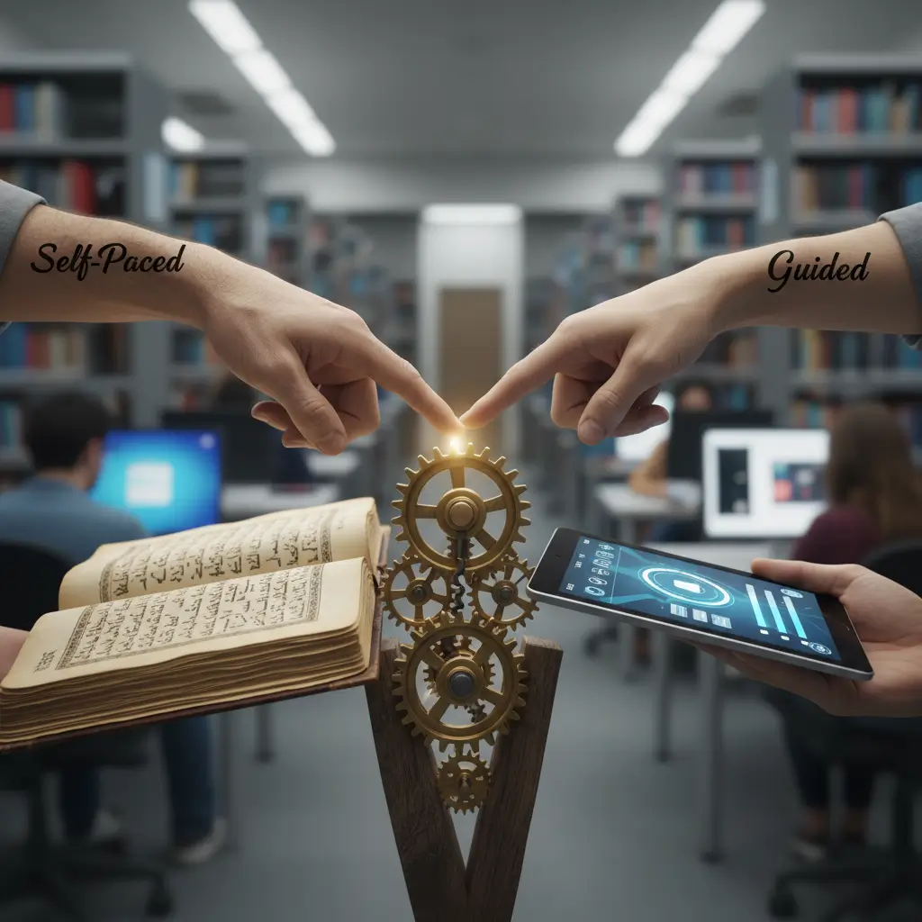 How Alphabet Arabic Academy Supports Self-Paced Learners