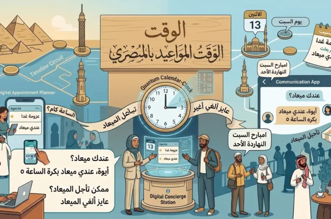 Learn Time and Dates in Egyptian Arabic Online (A Guide Parents Can Actually Use)