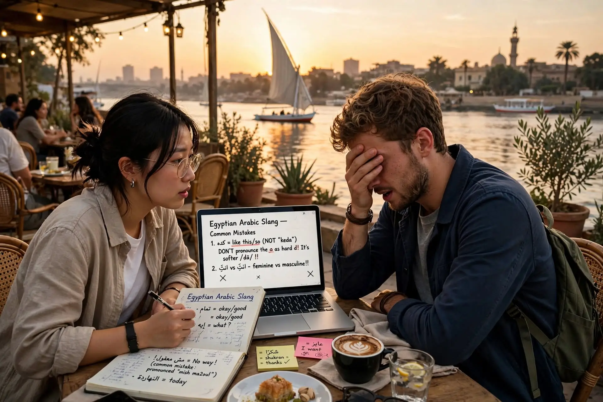 20 Mistakes Foreigners Make When Speaking Egyptian Arabic