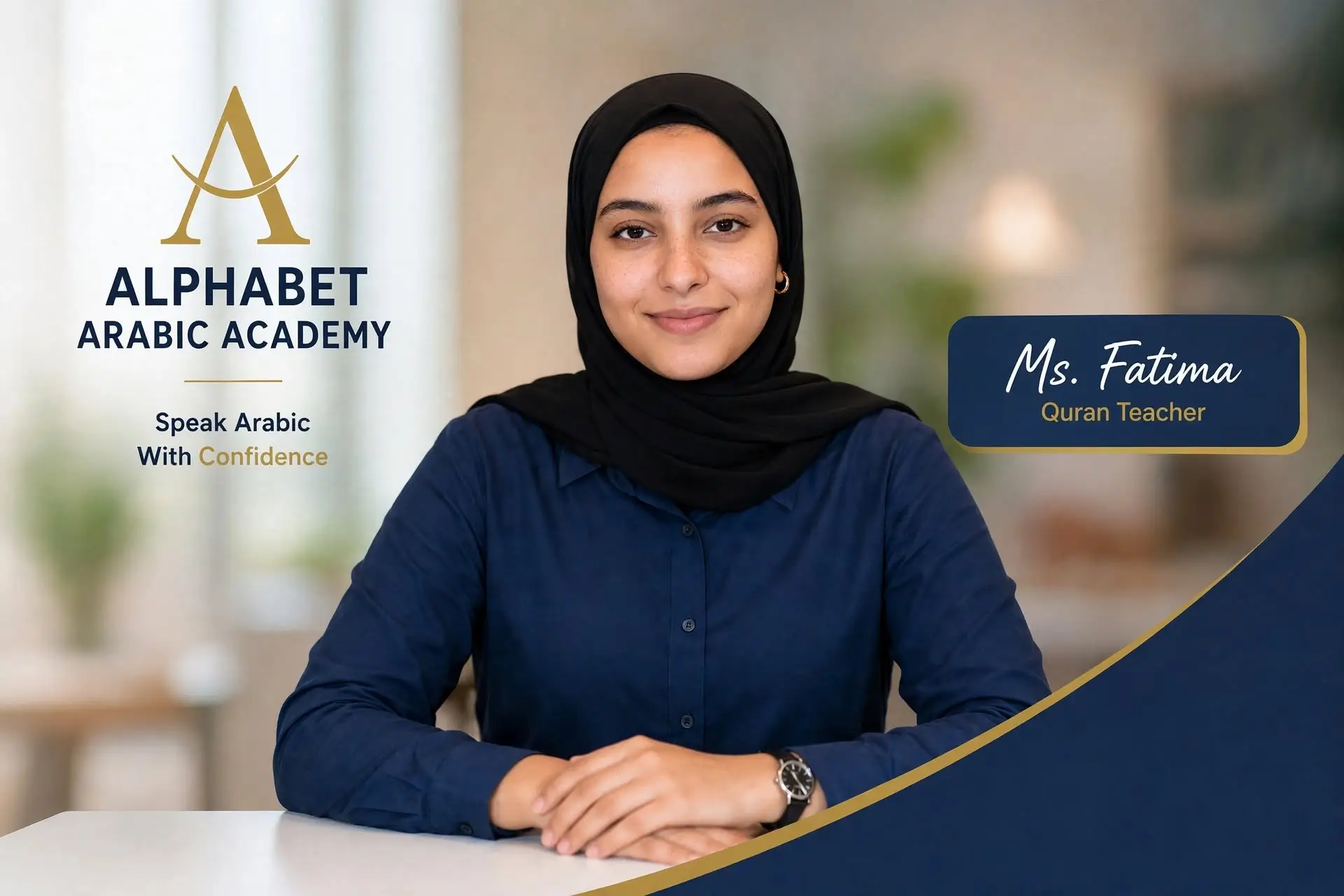 Teacher Fatima - Cairo University graduate