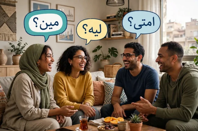 Egyptian Arabic Question Words for Real Conversation
