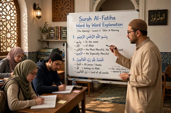 How to Understand Surah Al-Fatiha Word by Word