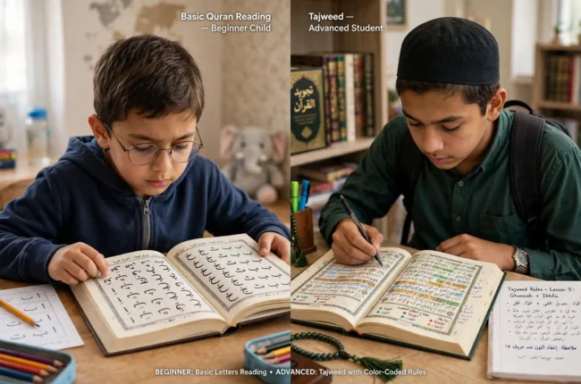 Tajweed vs Basic Quran Reading: What Comes First?